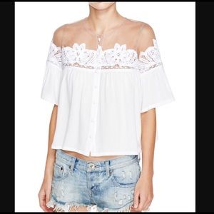 For Love & Lemons Carmine Top